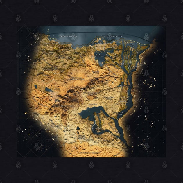 Assassin's Creed: Origins Map by Pliax Lab